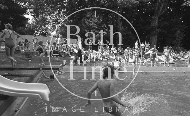 Fun at Cleveland Baths, Bath 1973