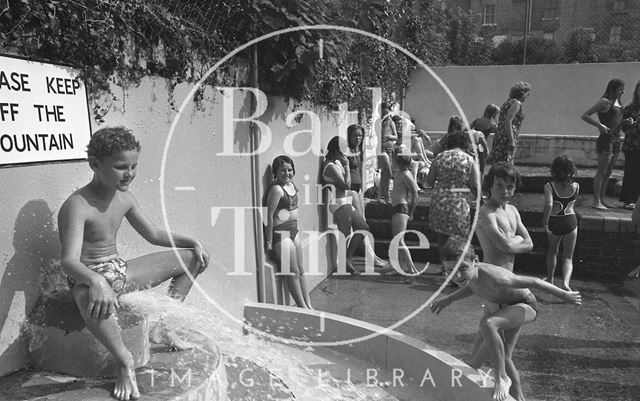 Fun at Cleveland Baths, Bath 1973