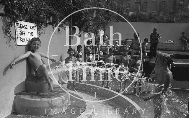 Fun at Cleveland Baths, Bath 1973