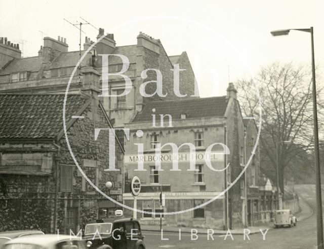 The Marlborough Hotel, Marlborough Lane, Bath c.1950