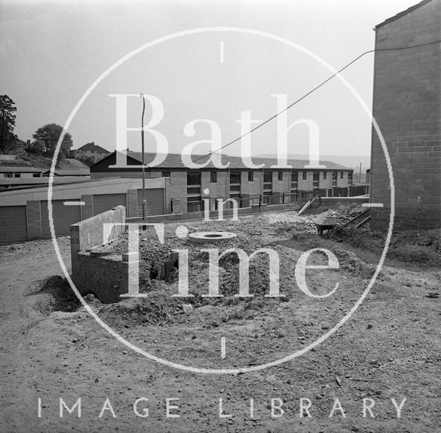 The construction of the Whitewells Estate, Larkhall, Bath 1971