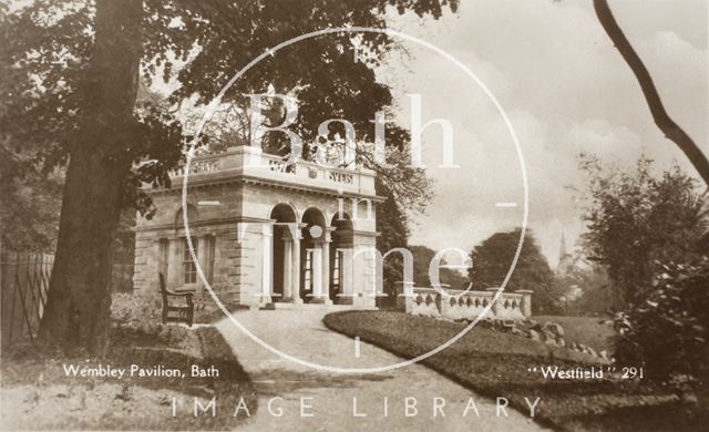 The Wembley Pavilion, Botanical Gardens, Royal Victoria Park, Bath c.1930