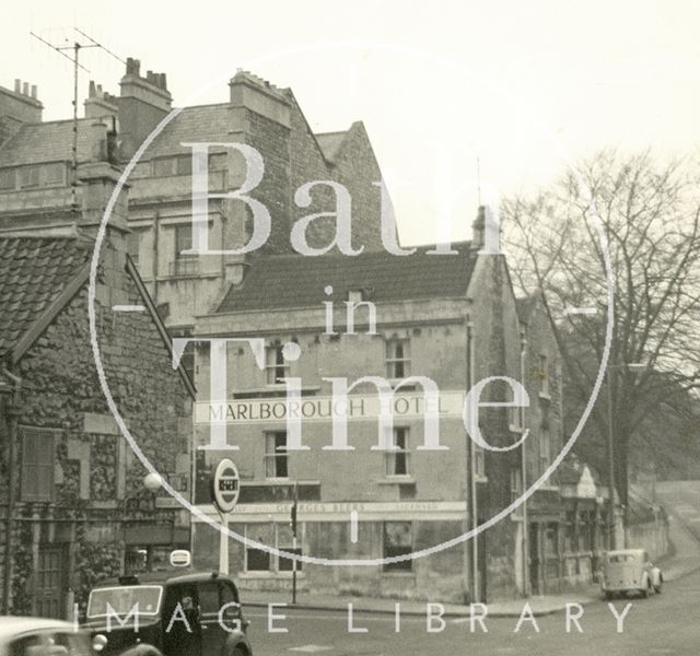 The Marlborough Hotel, Marlborough Lane, Bath c.1950