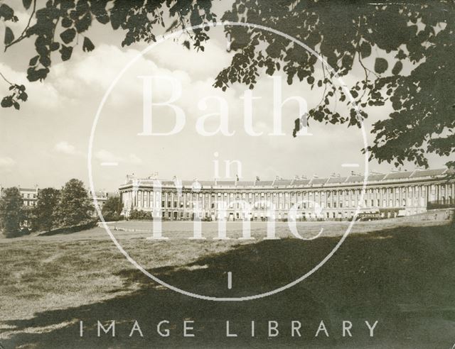 Royal Crescent, Bath c.1930