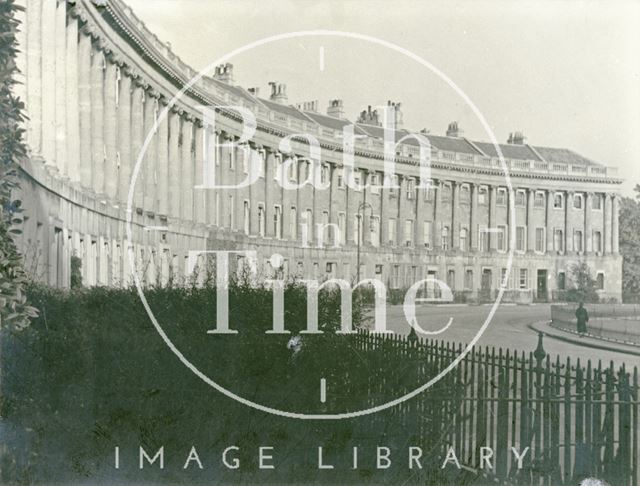 Royal Crescent, Bath c.1930