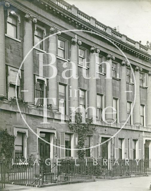 21 to 23, Royal Crescent, Bath c.1903