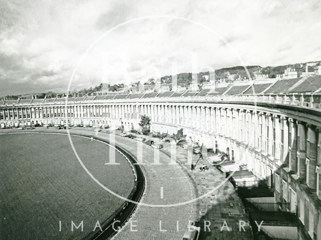 Royal Crescent, Bath 1969