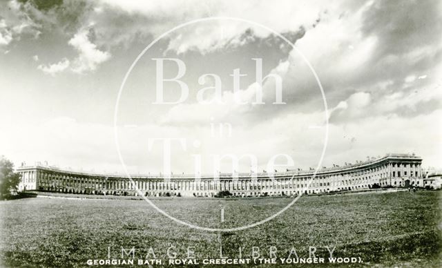 Royal Crescent, Bath c.1950