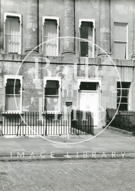 Home of the Linley's, 11, Royal Crescent, Bath c.1960