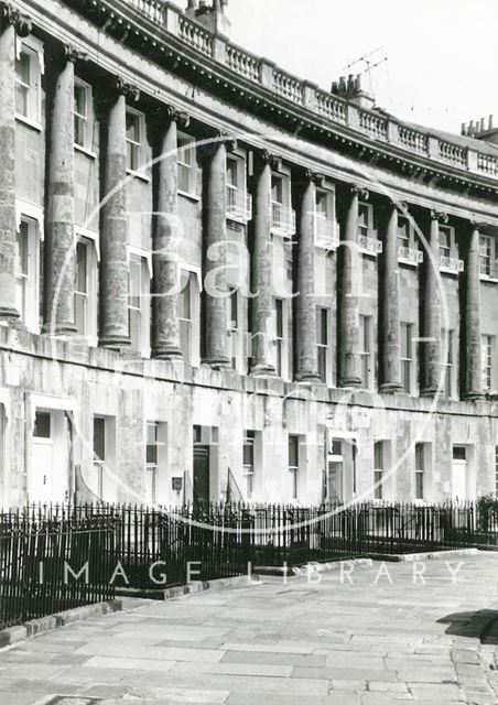 Home of Christopher Anstey, 5, Royal Crescent Bath c.1960