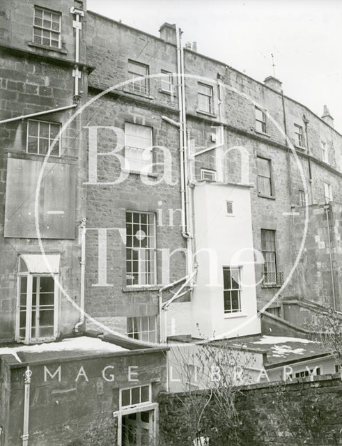 3, Cavendish Crescent (rear), Bath 1982