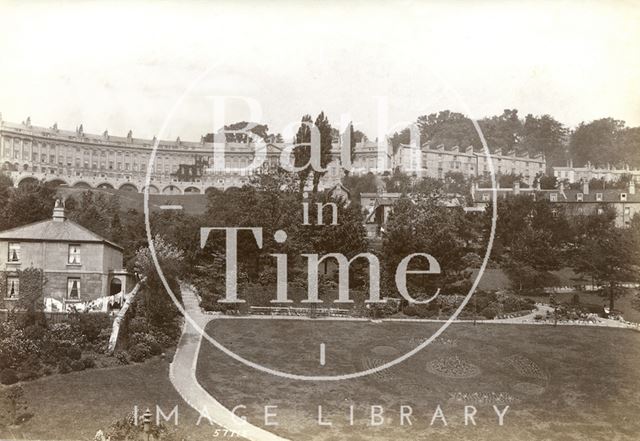 Hedgemead Park and Camden Crescent, Bath 1907