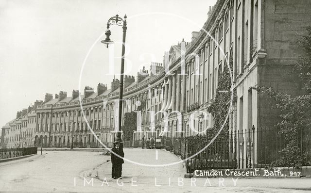 Camden Crescent, Bath c.1915