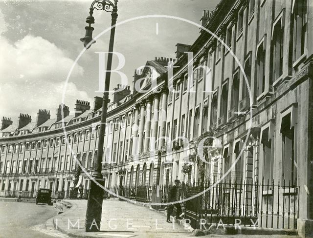 Camden Crescent, Bath c.1930