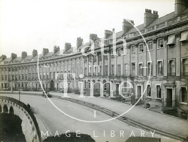 Camden Crescent, Bath c.1920