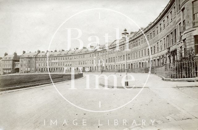 Lansdown Crescent, Bath c.1885