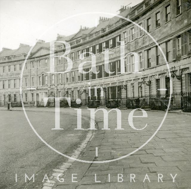 Lansdown Crescent, Bath c.1960?