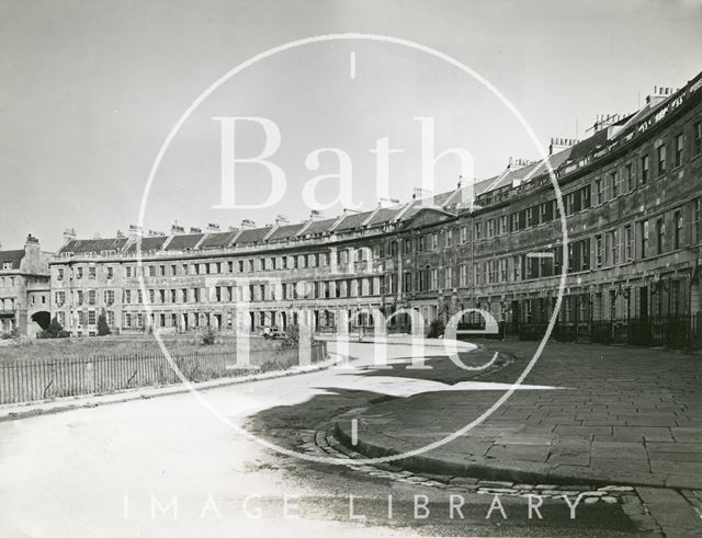 Lansdown Crescent, Bath c.1950