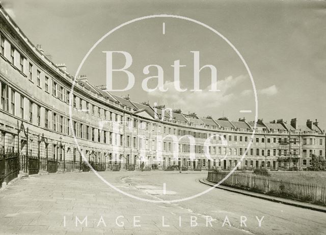 Lansdown Crescent, Bath c.1950