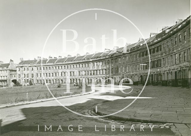 Lansdown Crescent, Bath 1950