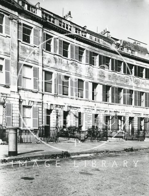 7 to, 9, Lansdown Crescent, Bath c.1950?