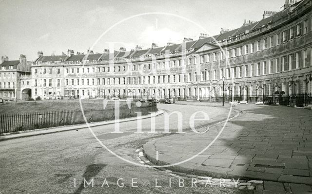 Lansdown Crescent, Bath c.1950