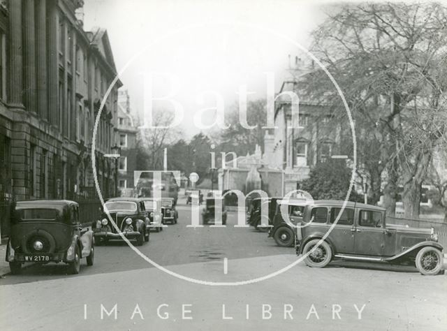 Queen Square, Bath c.1920