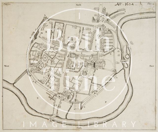 Doctor Jones's View of the City of Bath 1634