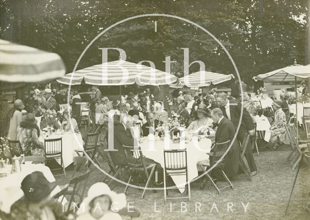 The mayoral garden party, Royal Victoria Park, Bath 1929