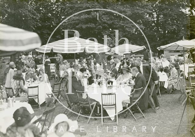 The mayoral garden party, Royal Victoria Park, Bath 1929