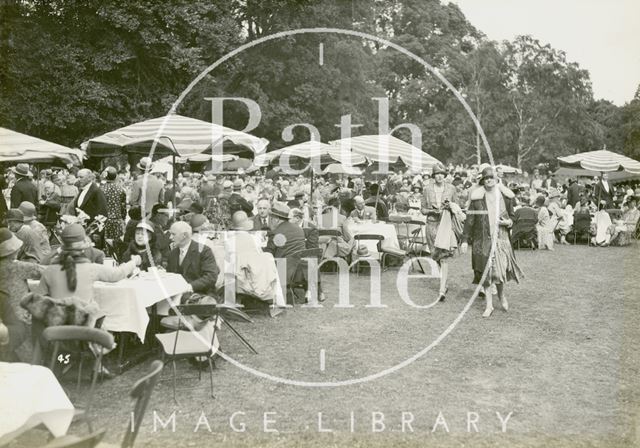 The mayoral garden party, Royal Victoria Park, Bath 1929