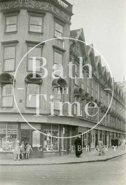 Terrace Walk, Orange Grove, Bath 1945