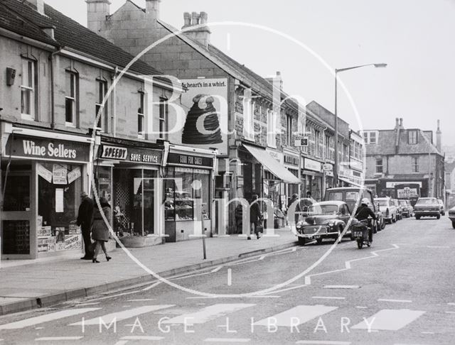 Moorland Road, Oldfield Park, Bath 1975