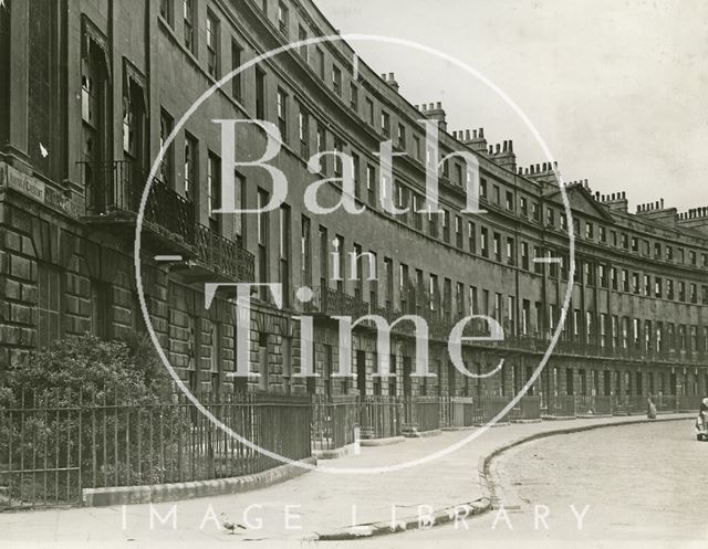 Norfolk Crescent, Bath c.1950