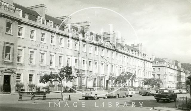 Farrell's Hotel & Pratt's Hotel, South Parade, Bath c.1960