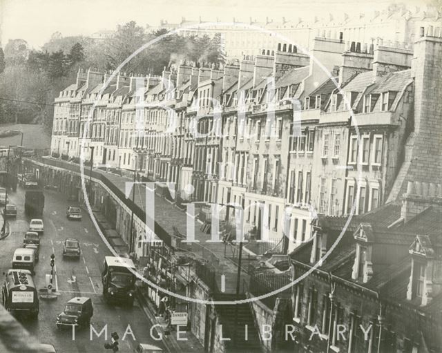 Walcot Parade, London Road, Bath 1965