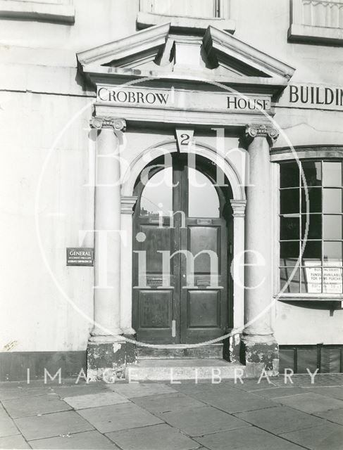 Doorway, 2, Terrace Walk, Bath c.1920?