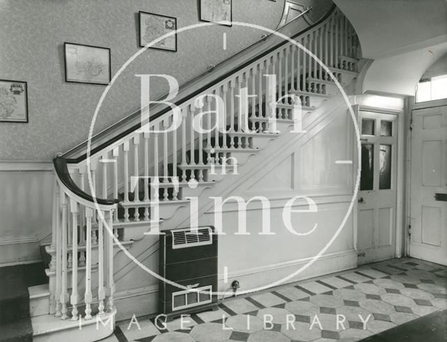 Staircase, Gay Street, Bath 1952