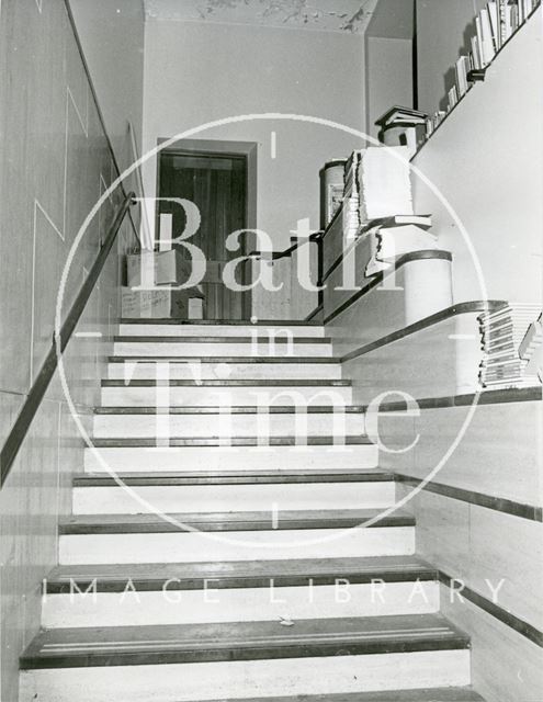 Staircase, 18 & 19, Old Bond Street, Bath 1981