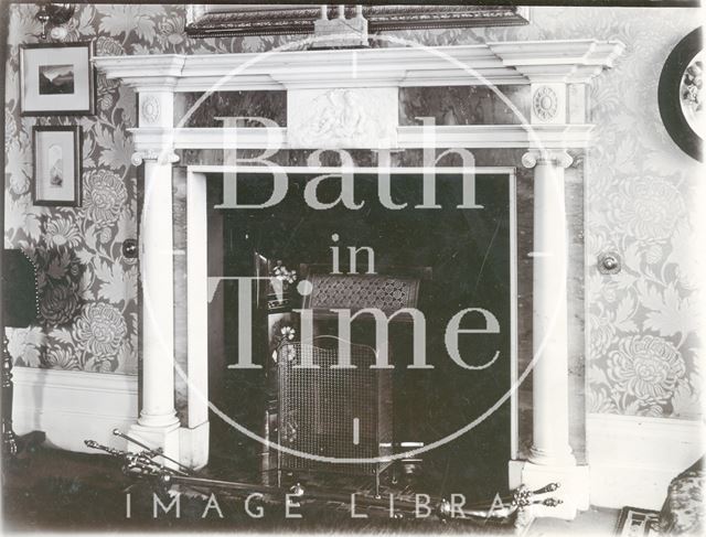 Fireplace, Royal Crescent, Bath c.1903