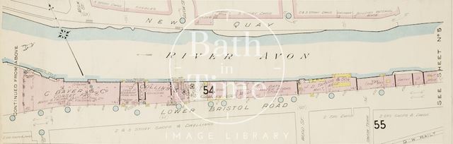 Page 7b Goad Insurance Map of Bath 1902