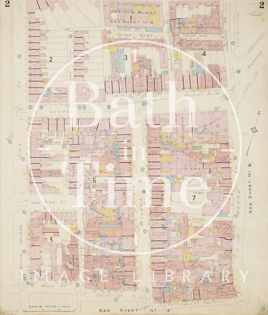 Page 2 Goad Insurance Map of Bath 1924