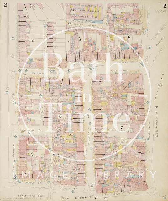 Page 2 Goad Insurance Map of Bath 1930