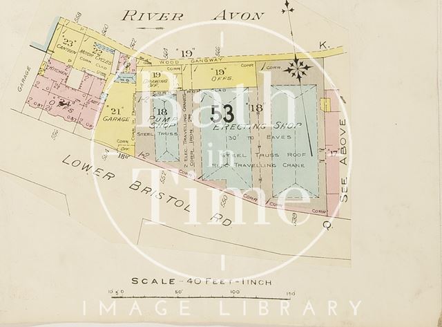 Page 7d Goad Insurance Map of Bath 1930