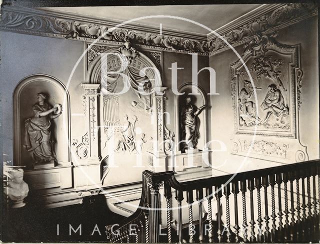 Plasterwork, 15, Queen Square, Bath c.1903