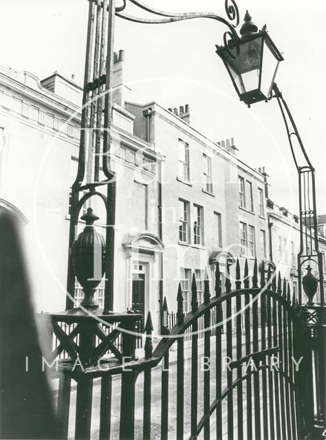 Ironwork, Beauford Square, Bath 1983