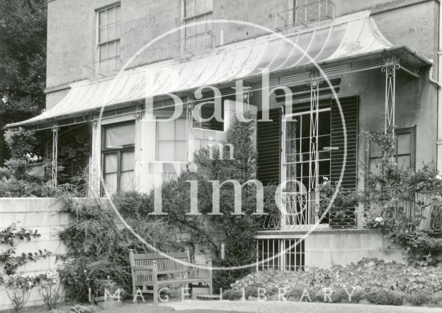 Balcony, The Old Vicarage and Richmond Lodge, Richmond Road, Bath c.1960