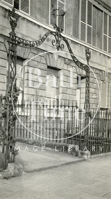 Gateway, 8, Lansdown Crescent, Bath c.1915