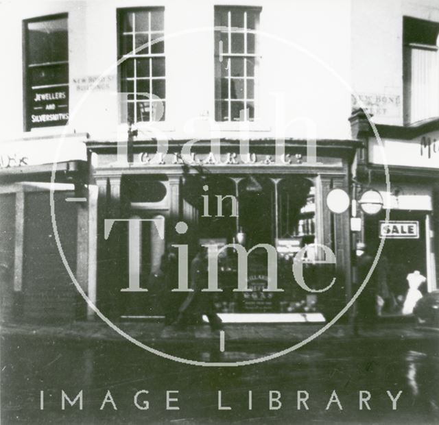 Gillard & Co., tea and coffee merchants, 3, New Bond Street Buildings, Bath 1961