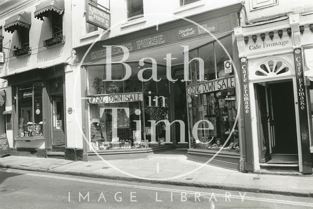 Shepherd's Purse, 2, John Street, Bath c.1992